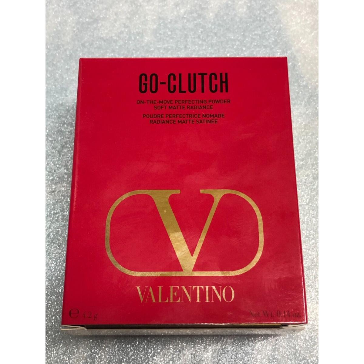 Valentino Go-clutch Refillable Radiant Setting Powder 04 Medium Deep