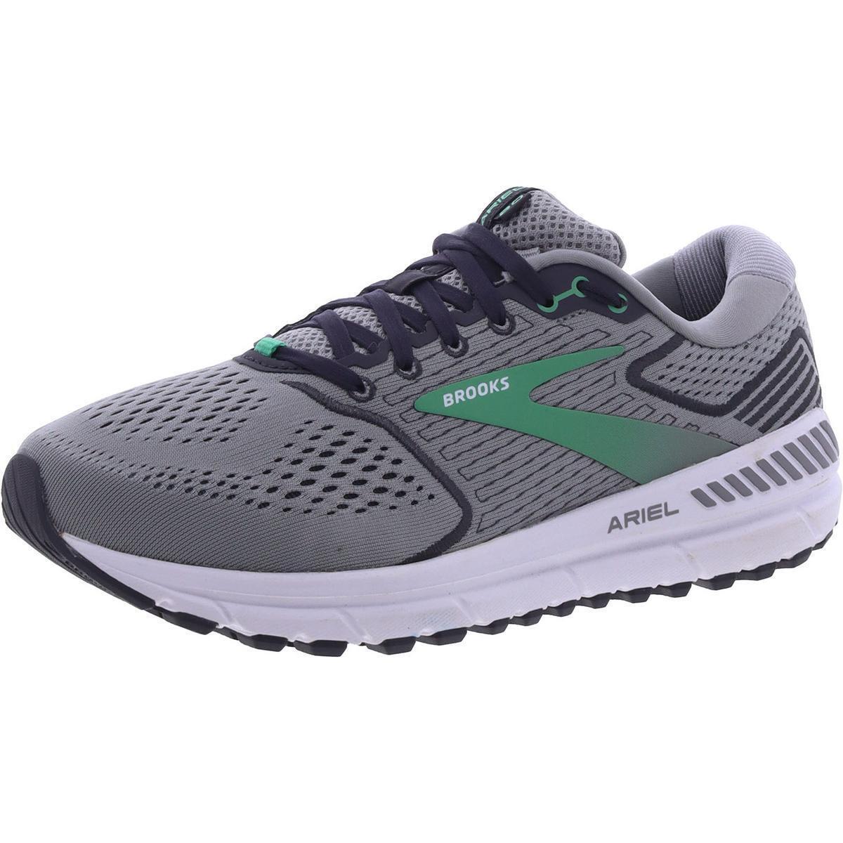 Brooks Womens Ariel `20 Gray Running Shoes Sneakers 9 Wide C D W Bhfo 3925