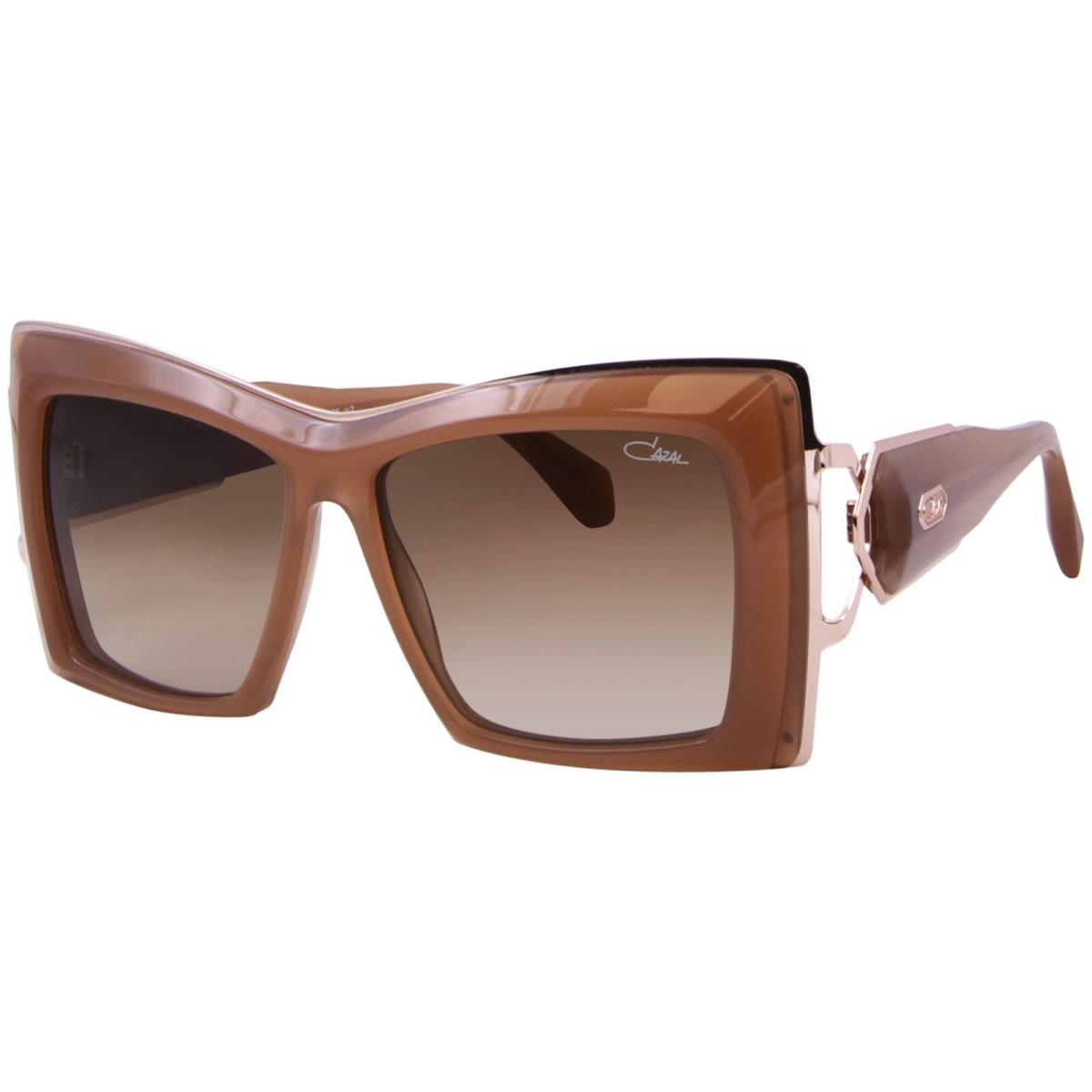 Cazal 8514 004 Sunglasses Women`s Caramel/rose Gold/brown Gradient 55mm