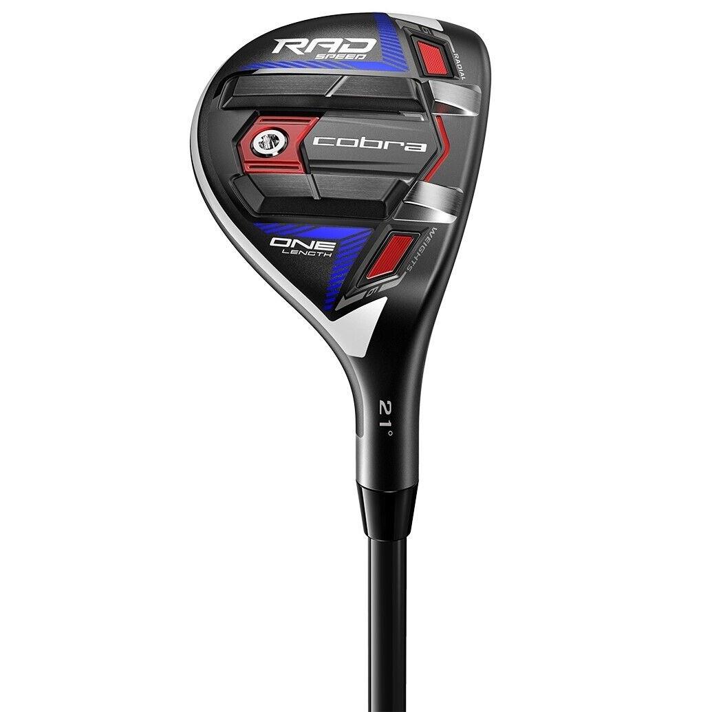 Left Hand Cobra Radspeed One Length Red/blue/gloss Black 21 4H Hybrid Stiff