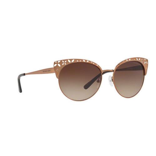 Michael Kors Sunglasses MK 1023 119013 Satin Sable / Gradient Brown 56mm