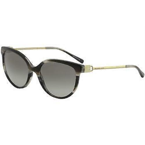 Michael Kors Abi MK2052 MK/2052 328911 Black Horn Cat Eye Sunglasses 55mm