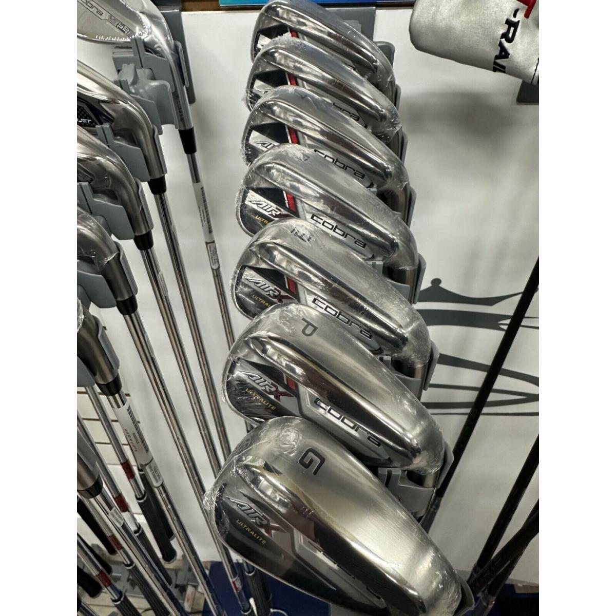 Cobra Air-x Iron Set-cobra Air X Irons-5-PW+GW-Steel Stiff