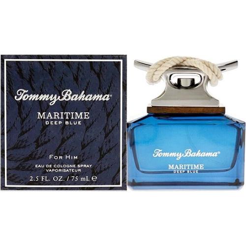 Maritime Deep Blue By Tommy Bahama 2.5 Oz. 75ml Eau de Cologne For Men