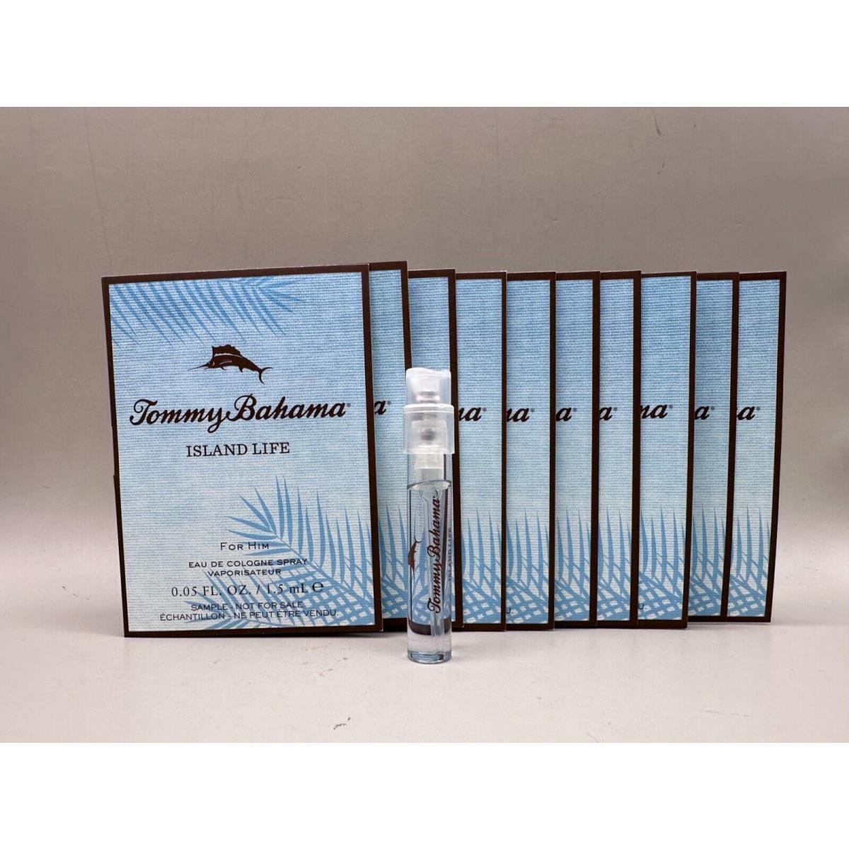 Wholesale Lot OF 100 Tommy Bahama Island Life For Him Eau DE Cologne Spray 1.5ML