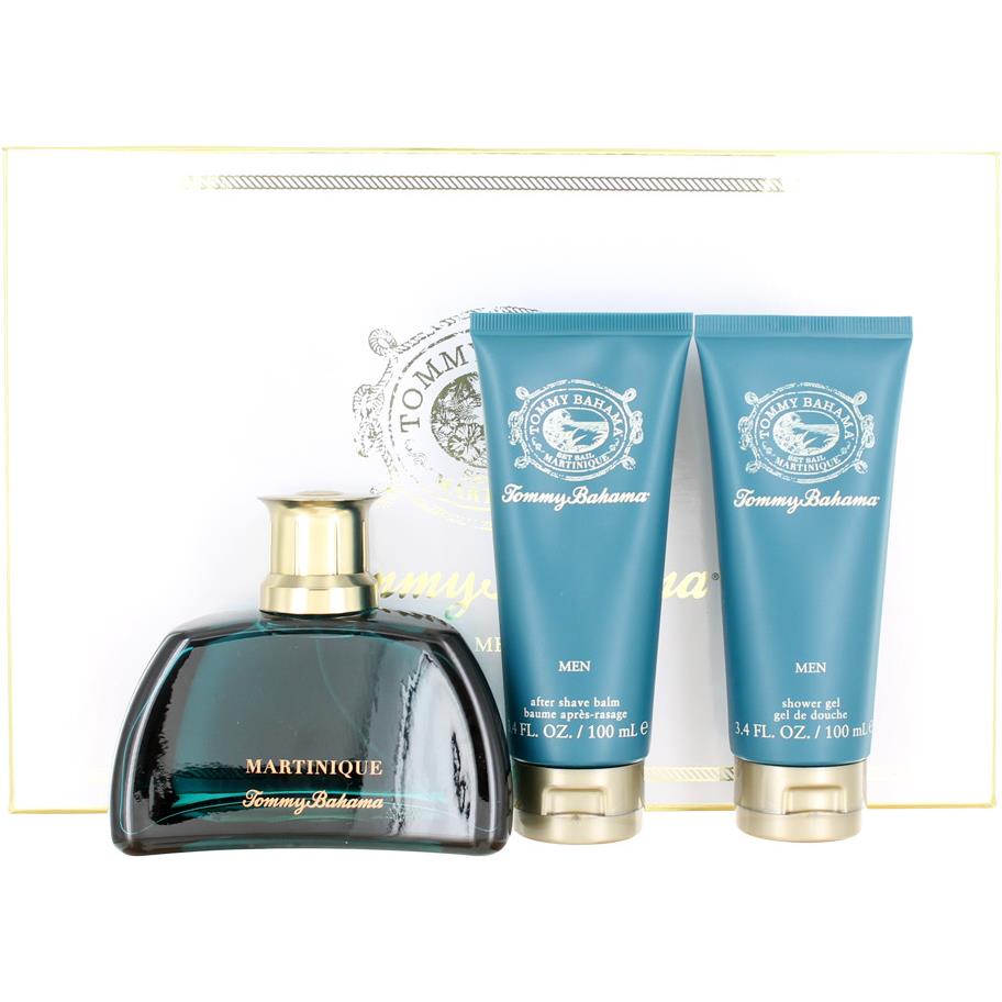 Set Sail Martinique By Tommy Bahama For Men Set: Edc Spray + Asb + SG