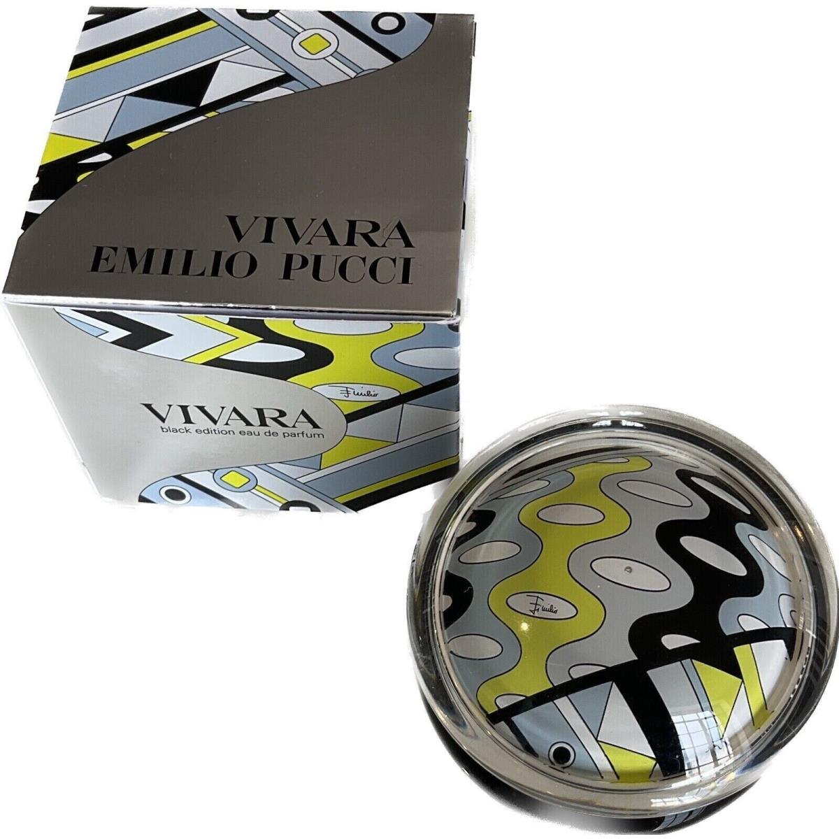 Emilio Pucci Vivara Black Edition Edp 50 ml 1.7 oz Women V Rare