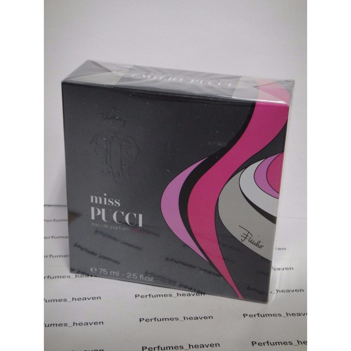 Emilio Pucci Miss Pucci Edp Eau DE Parfum Intense 2.5 oz / 75 ML Box Rare