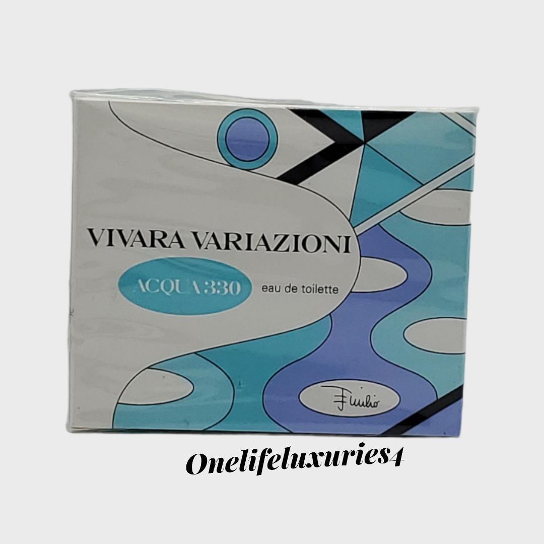 Emilio Pucci Vivara Variazioni Acqua 330 Eau De Toilette 1.7 oz 50ML Spray