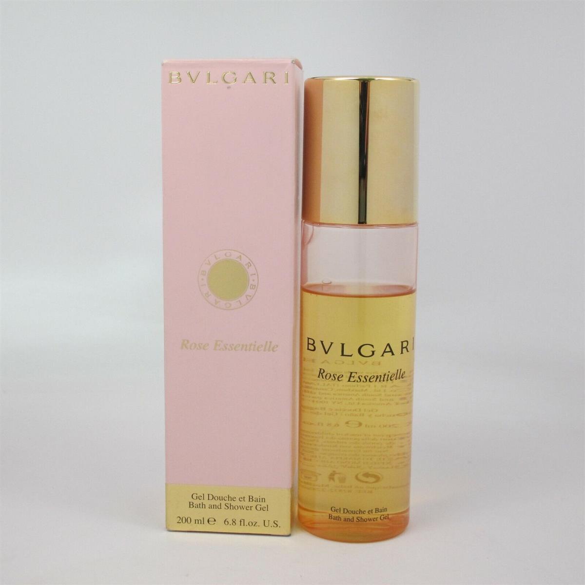 Rose Essentielle by Bvlgari 200 ml/6.8 oz Bath Shower Gel See Notes