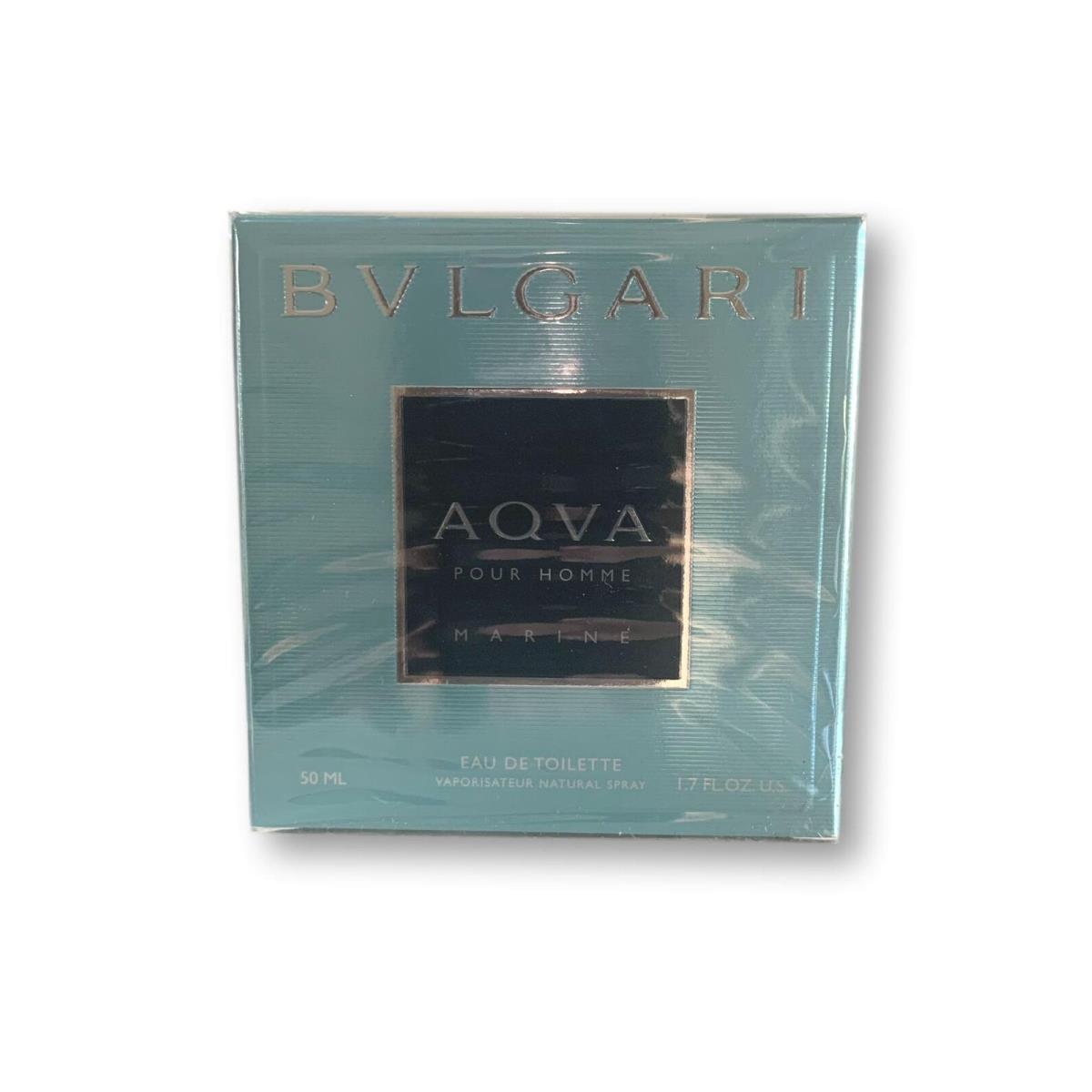 Bvlgari Aqva Marine Pour Homme 1.7 oz Edt Spray Mens Cologne 50 ml