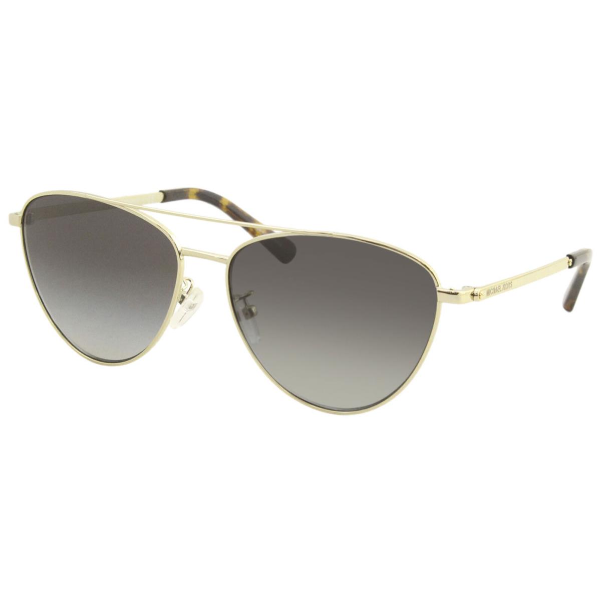 Michael Kors Women`s Barcelona MK1056 MK/1056 10148G Light Gold Sunglasses 58mm