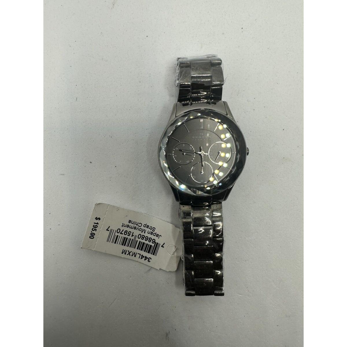 Skagen Women`s Watch - Charcoal Dial Case