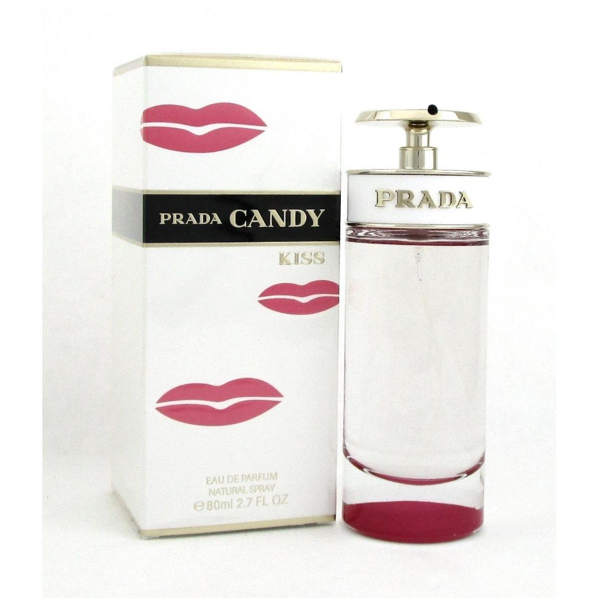 Prada Candy or Kiss Eau de Parfum Edp 2.7 oz 80 ml Spray For Women IN Box CANDY KISS 2.7 oz EDP