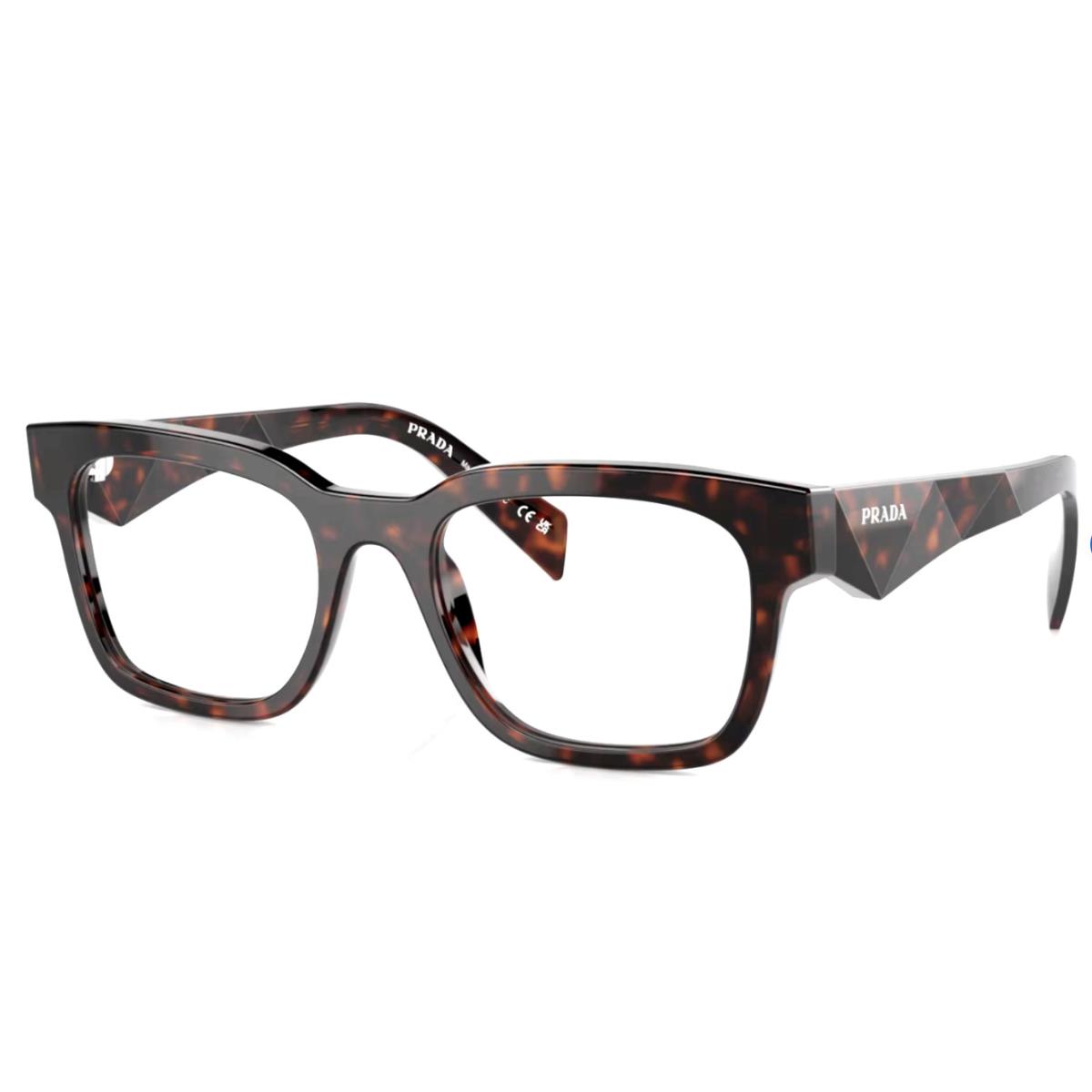 Prada Reading Glasses Vpr A10-F 17N-1O1 54-18 145 Tortoise Frames Readers - Frame: Red Havana Tortoise, Lens: Clear