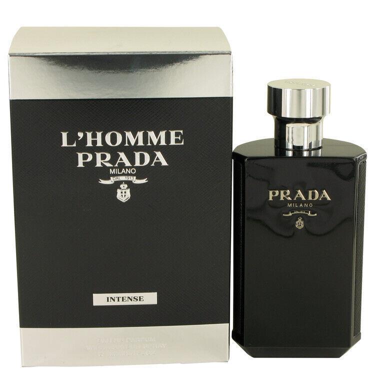 Prada L`homme Intense by Prada Eau De Parfum Spray 3.4oz/100ml For Men