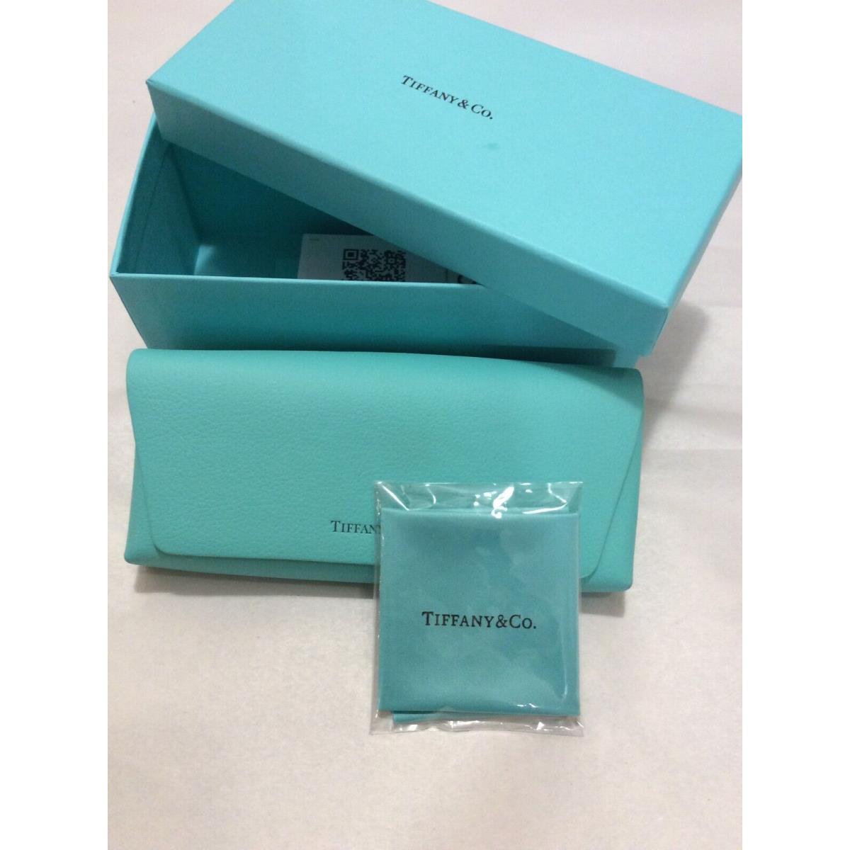 Tiffany Co Soft Sunglass Case with Outer Box Blue Cleaning Cloth