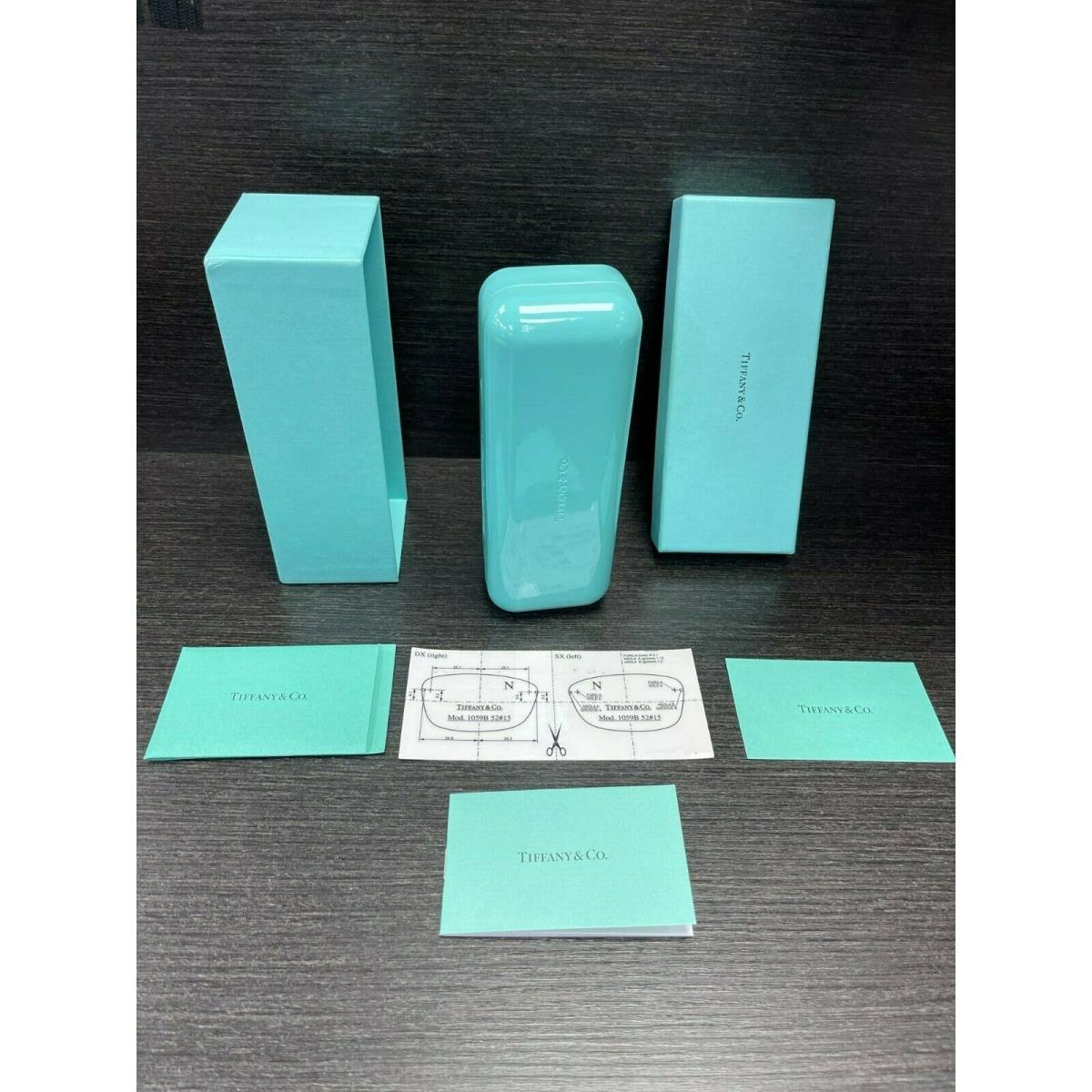 Tiffany Co Empty Eyeglasses/sunglasses Box with Empty Warranty Card