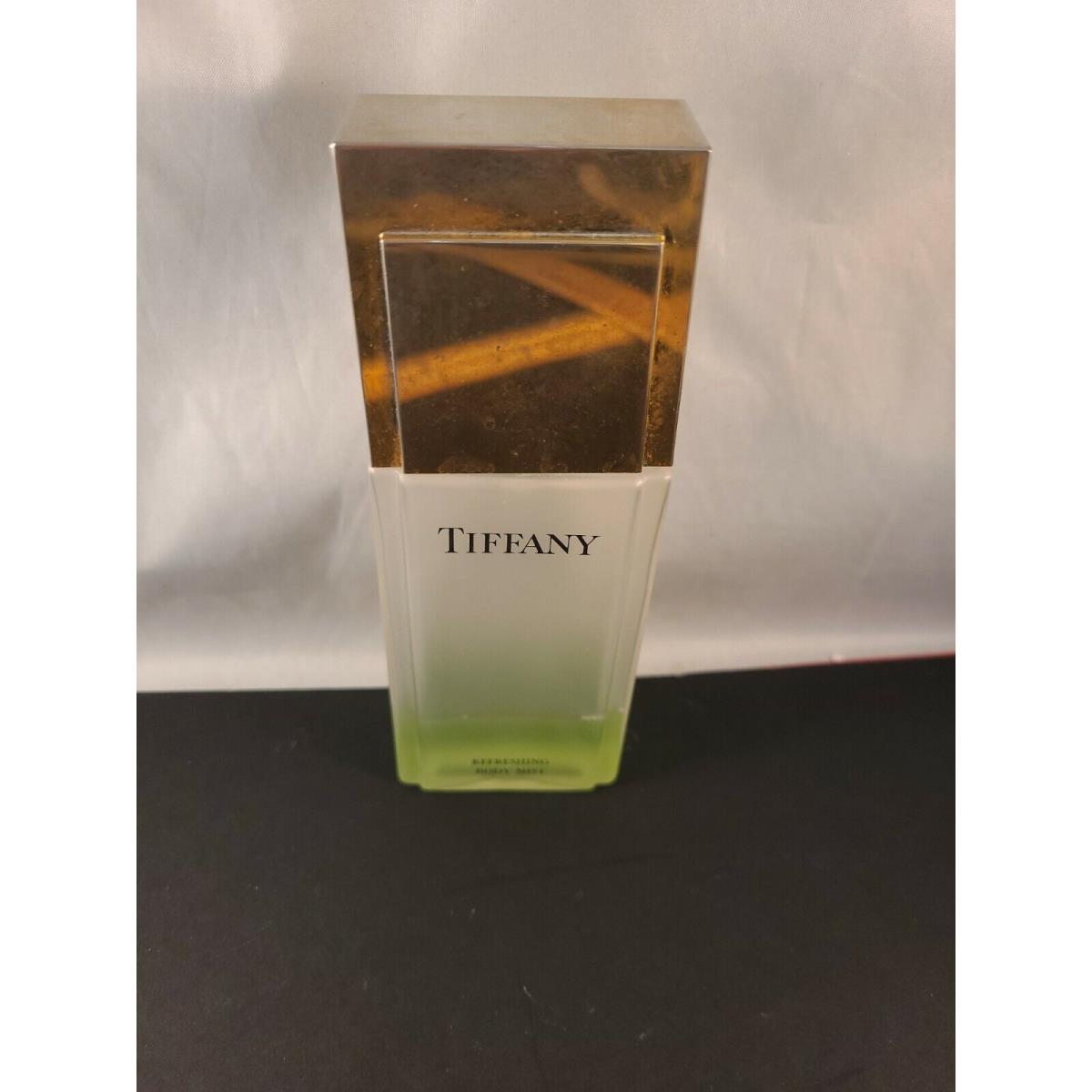 Tiffany 5.1oz Womens Refreshing Body Mist 20% Full