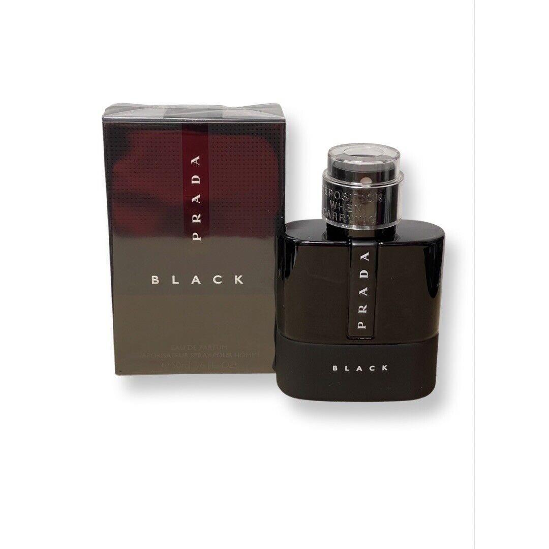 Prada Luna Rossa Black Cologne by Prada 3.3oz Edp Spray For Men-sealed-new IN BX