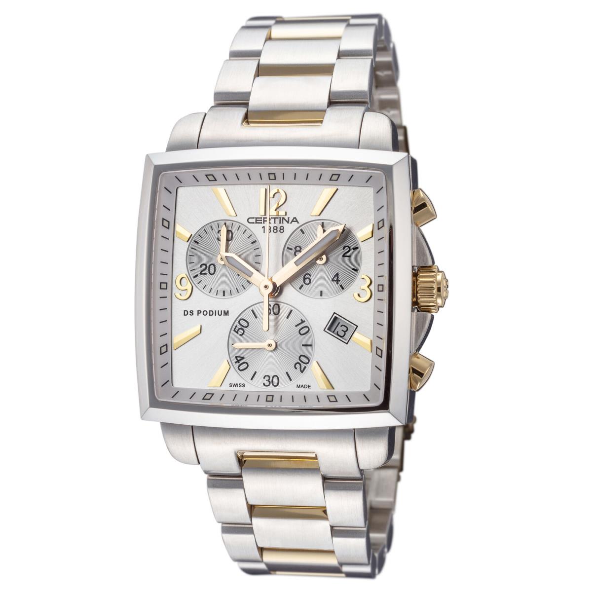 Certina Women`s DS Podium 32mm Chronograph Quartz Watch C0013172203700