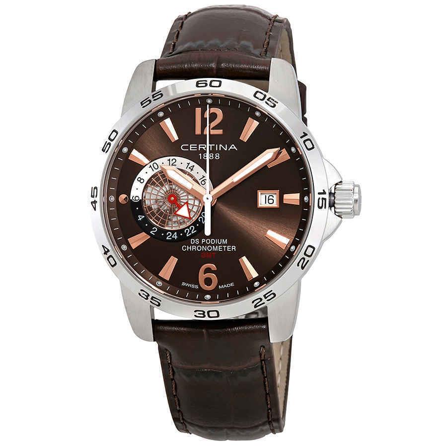 Certina DS Podium Brown Dial Men`s Watch C034.455.16.087.01