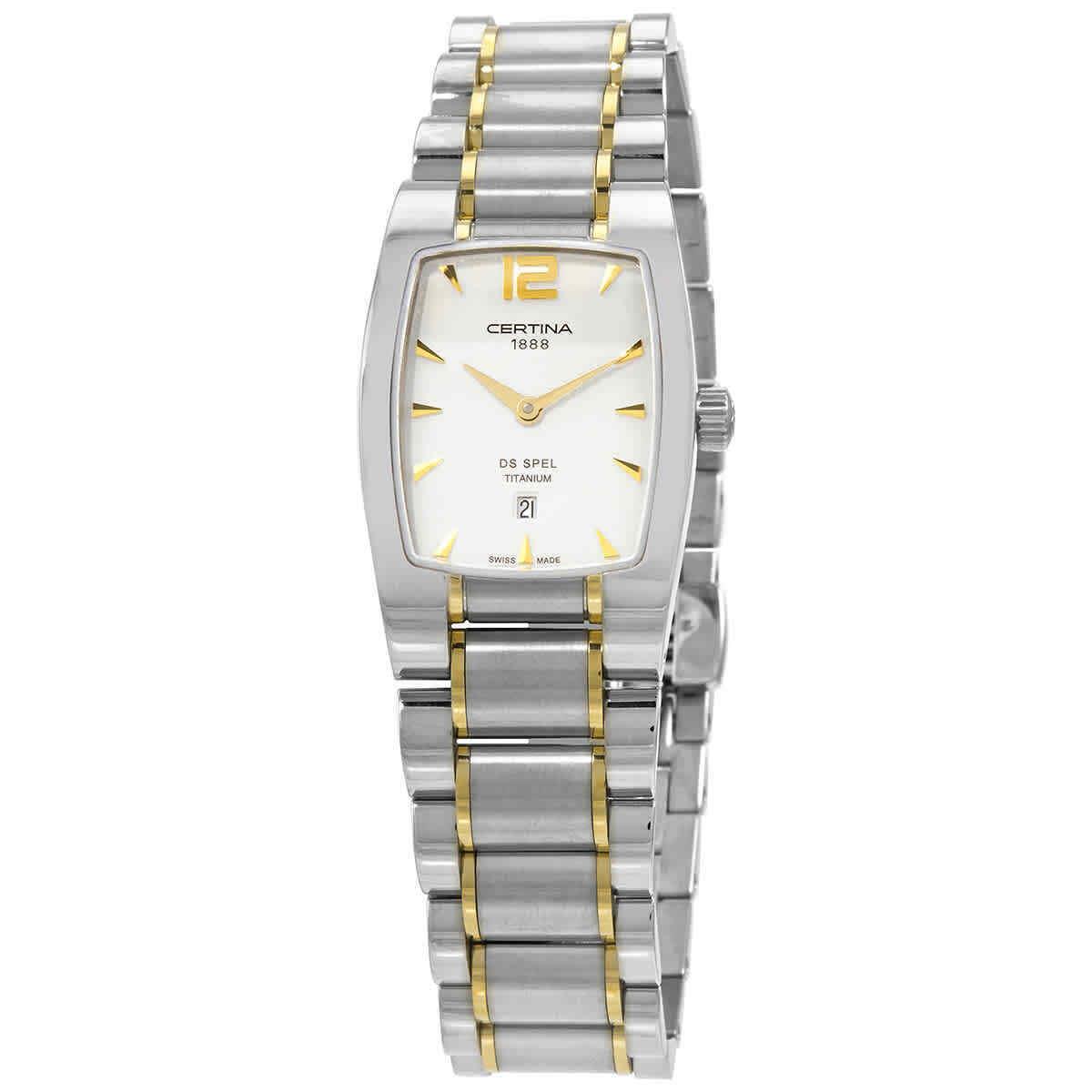 Certina DS Spel White Dial Ladies Watch C012.309.55.037.00