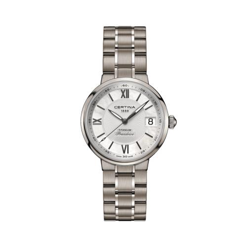 Certina Women`s DS Stella 31.6mm Quartz Titanium Watch C0312104411300