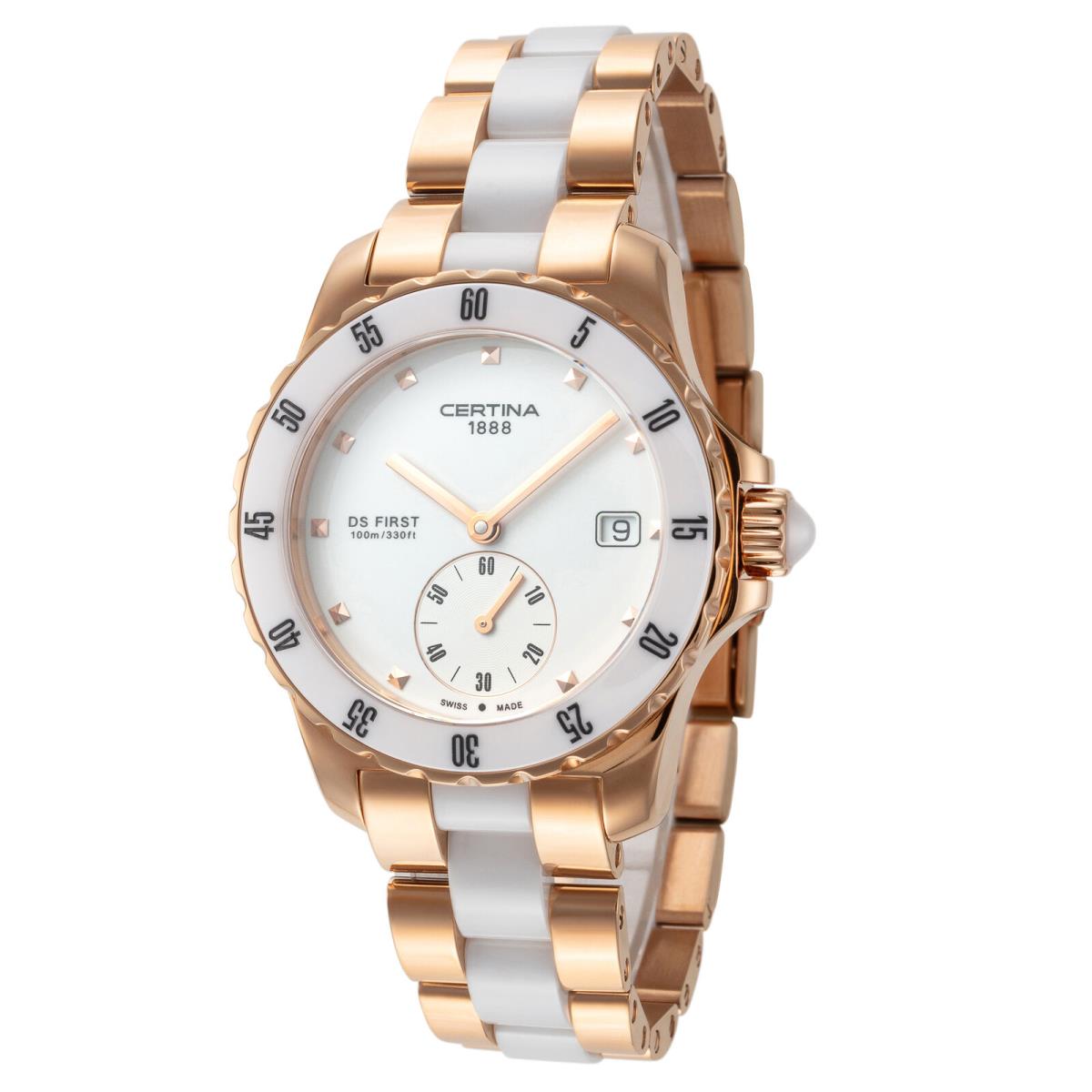 Certina Women`s DS First Lady 34.6mm Quartz Watch C0142353301100