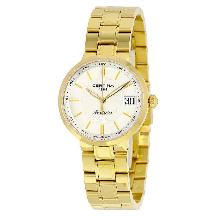 Certina DS Stella Quartz Mop Dial Ladies Watch C0312103303100