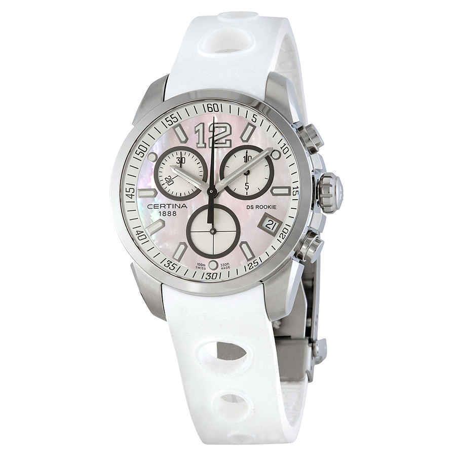 Certina DS Rookie Chronograph Mop Dial Unisex Watch C016.417.17.117.00