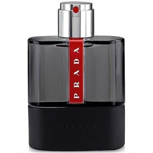 Prada Luna Rossa Carbon Cologne For Men 3.4 Oz Edt