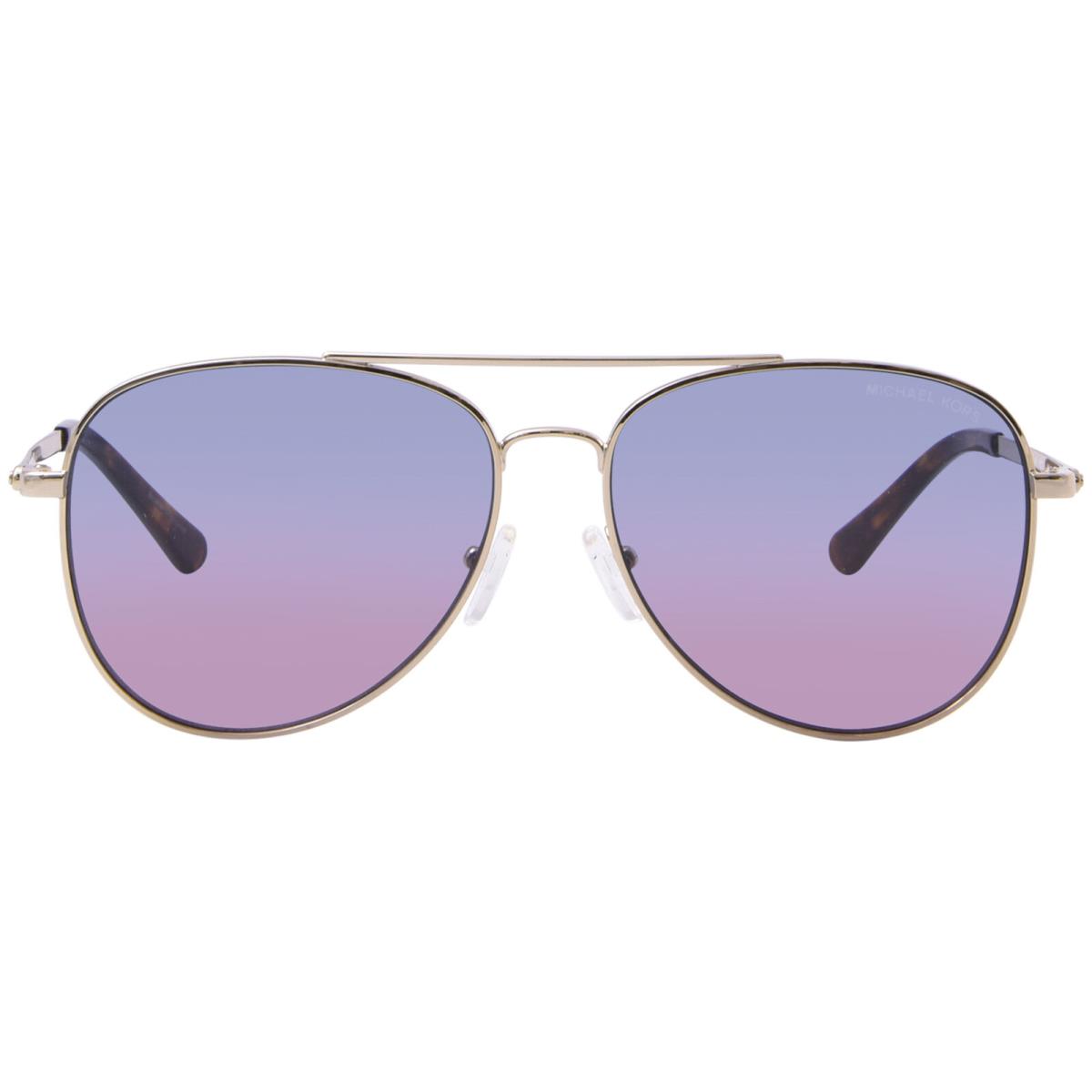Michael Kors San-diego MK1045 11085 Sunglasses Womens Clear/light Pink Tint 60mm
