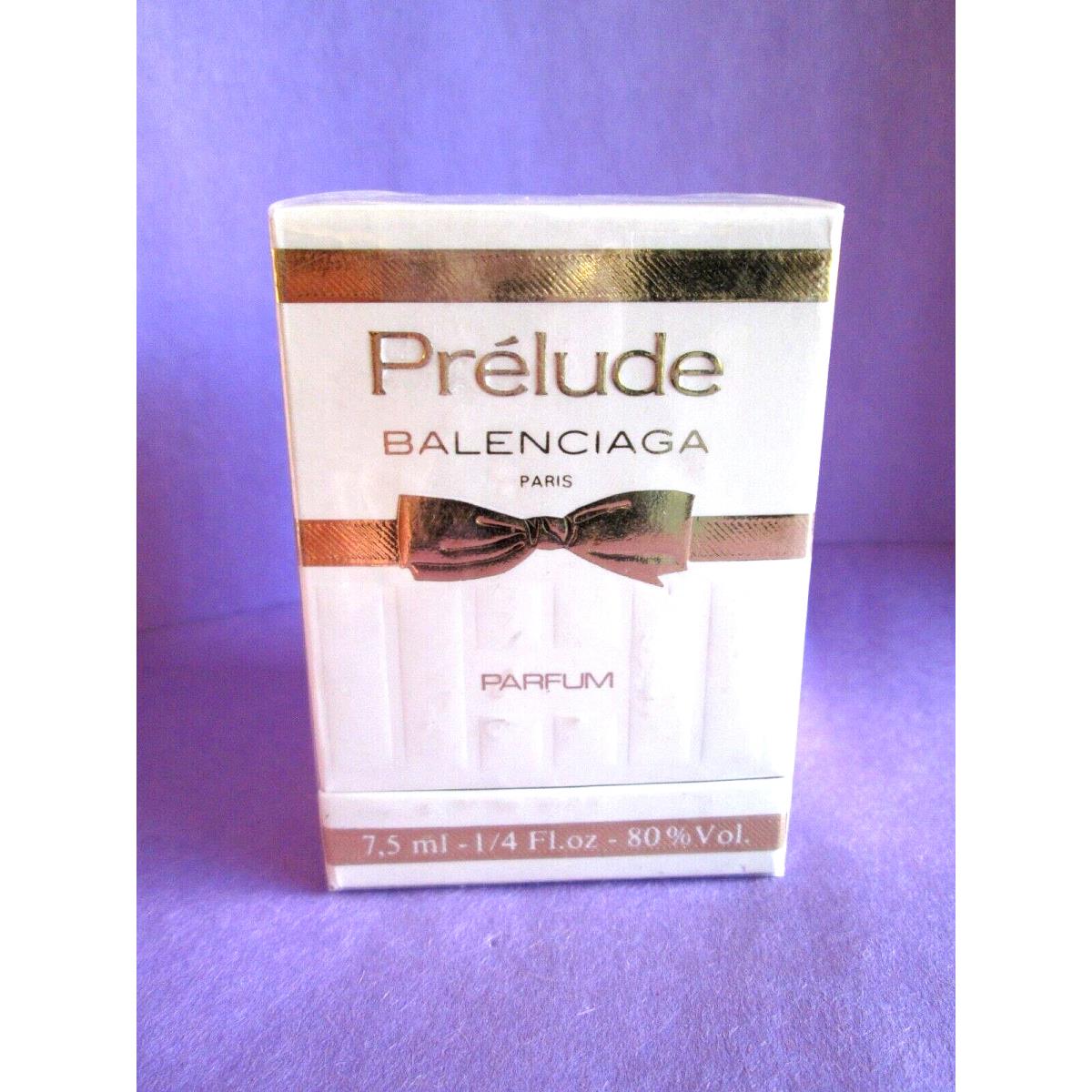 Prelude by Balenciaga Vintage Pure Perfume 7.5 ml 1/4 oz Rare