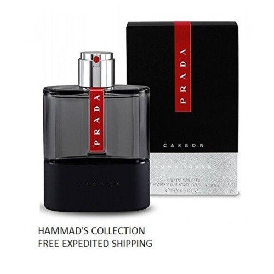 Prada Luna Rossa Carbon Edt 5.1 OZ / 150 ML For Men