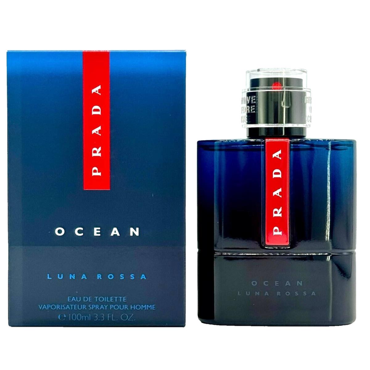 Prada Luna Rossa Ocean For Men 3.3 oz Eau de Toilette Spray