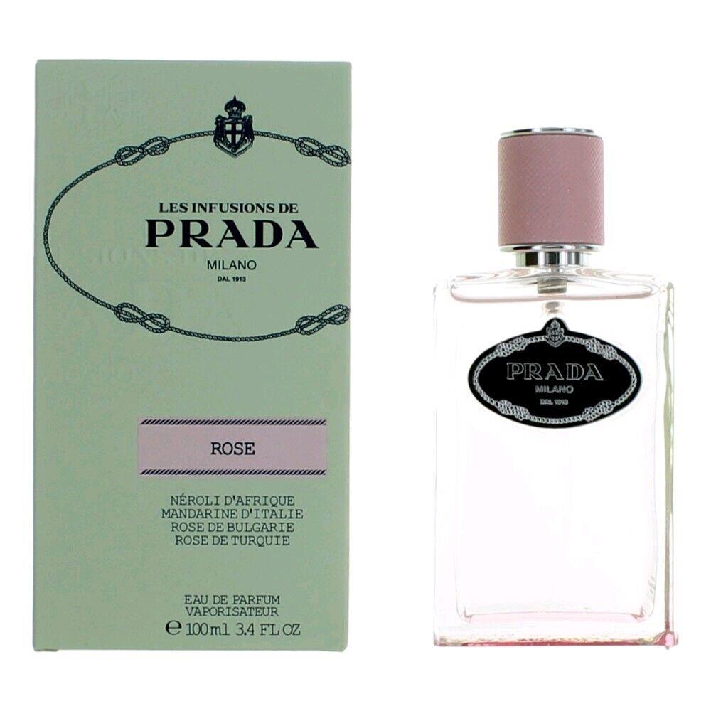 Prada Milano Infusion De Rose by Prada 3.4 oz Edp Spray For Women