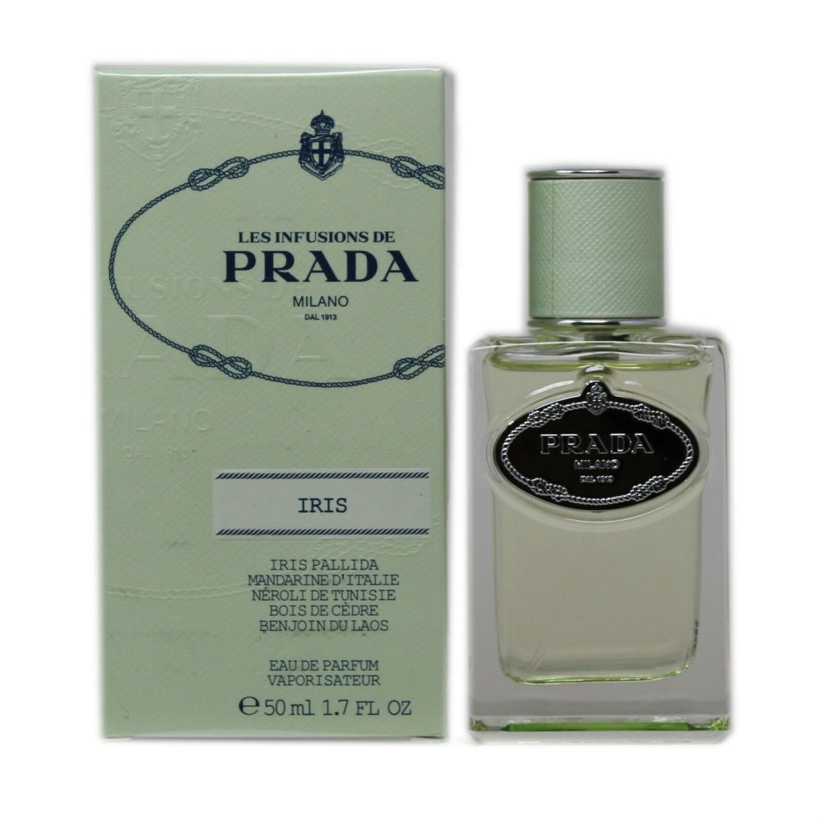 Prada Les Infusions DE Iris Eau DE Parfum Natural Spray 50 ML/1.7 Fl.oz