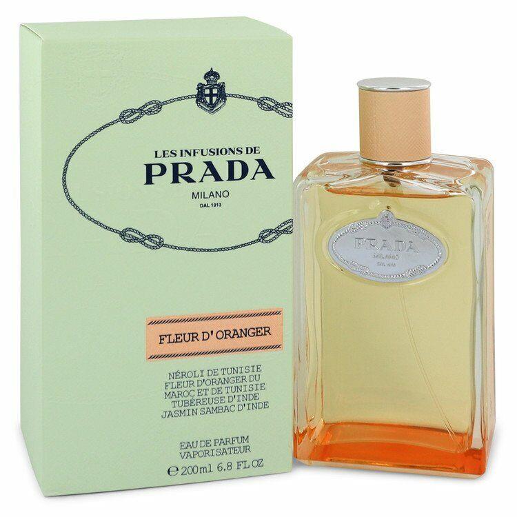 Prada Les Infusion De Fleur D`oranger 6.8 oz / 200 ml Eau de Parfum Edp Spry