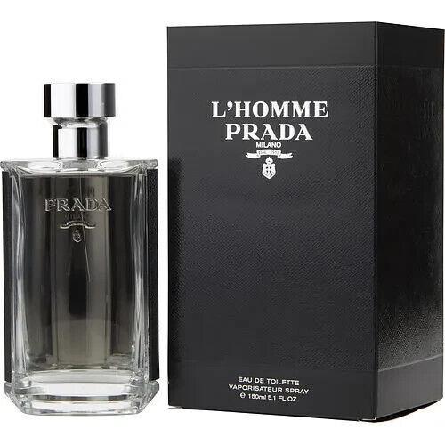 Prada L`homme 5.0 oz-150 ml Eau de Toilette Spray For Men