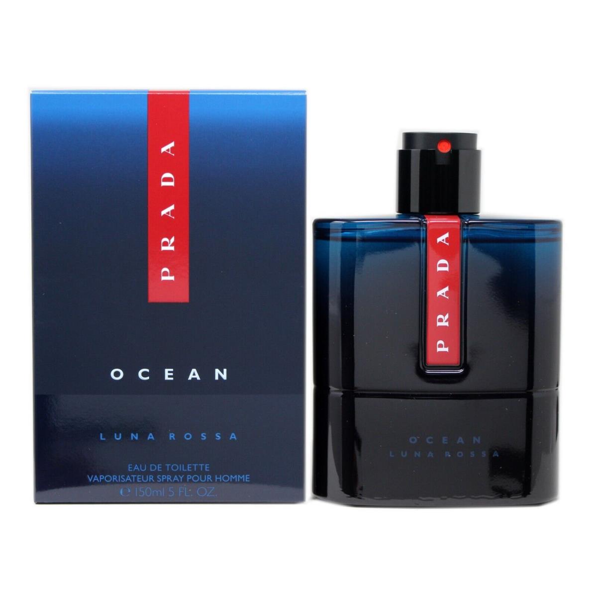 Prada Luna Rossa Ocean Pour Homme Eau DE Toilette Spray 150 ML/5 Fl.oz