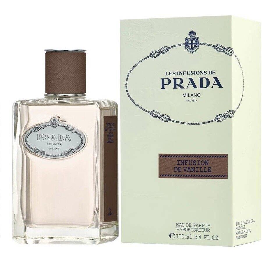 Prada Les Infusions De Vanille For Women Eau de Parfum Spray 3.4 oz