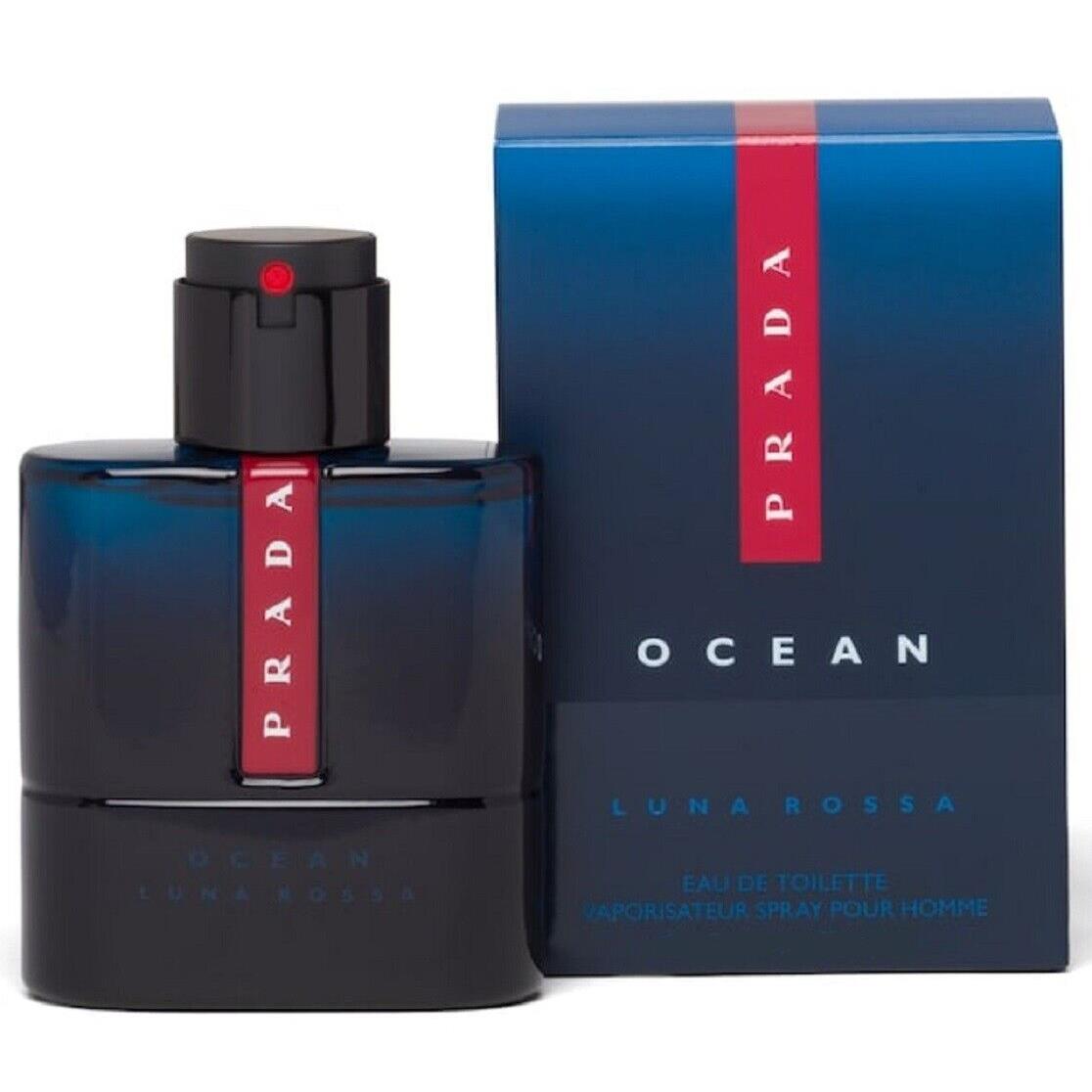 Prada Luna Rossa Ocean Prada 1.6 oz / 50 ml Eau de Toilette Edt Men Cologne