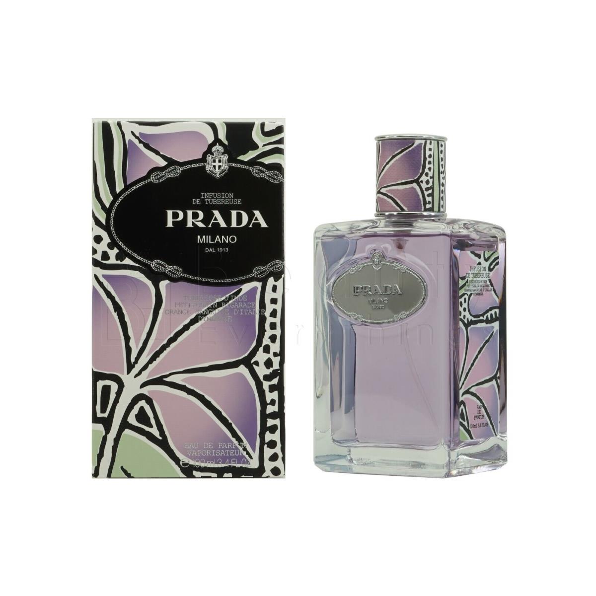 Prada Milano Les Infusions De Tubereuse 3.4oz / 100ml Edp Spray Women