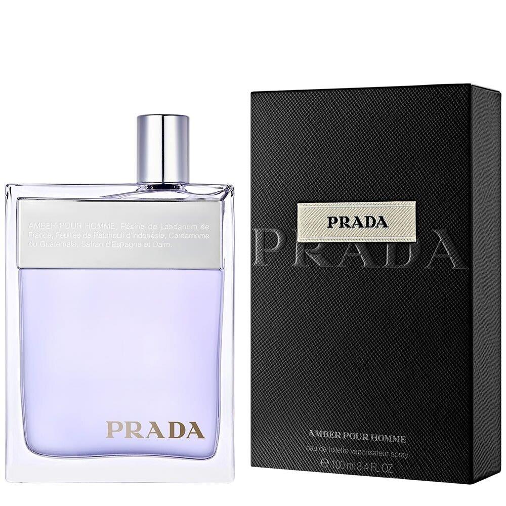 Prada Amber Pour Homme For Men Edt 3.4 FL OZ / 100ML Natural Spray