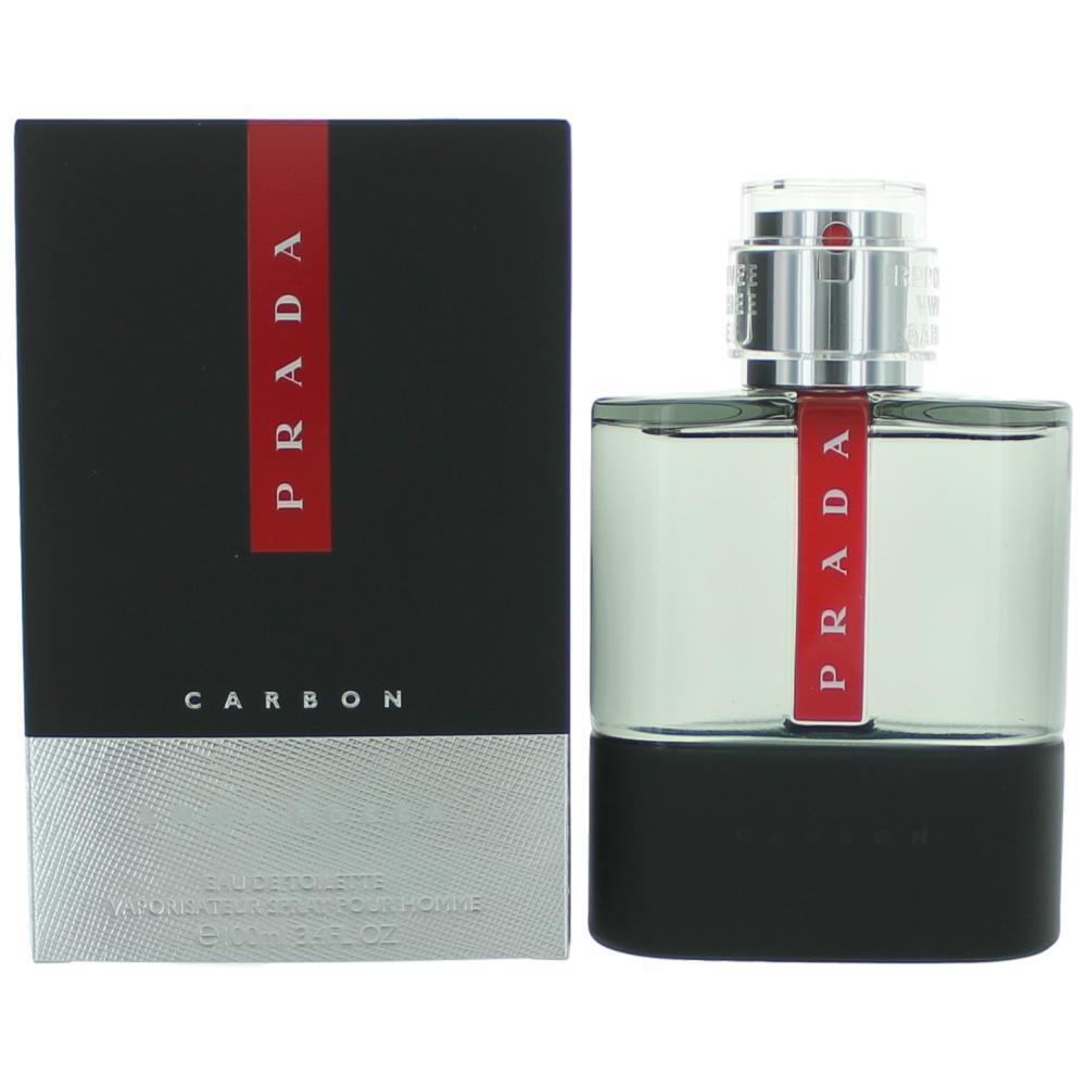 Prada Luna Rossa Carbon by Prada 3.4 oz Edt Spray For Men