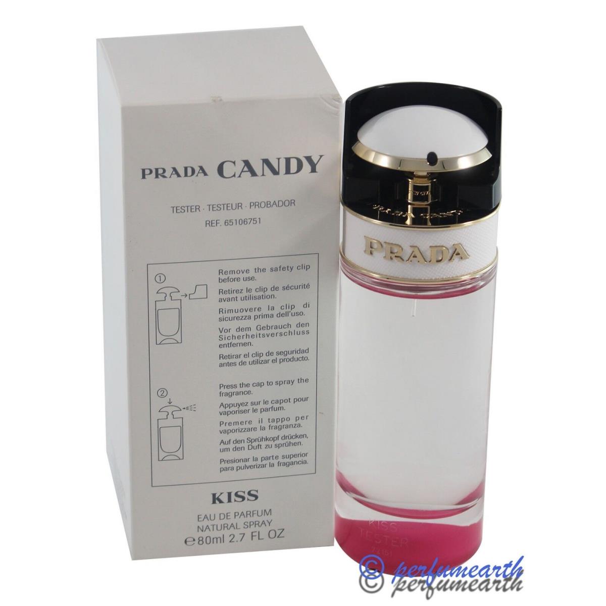 Prada Candy Kiss 2.6/2.7oz. Edt Spray For Women Same As Picture