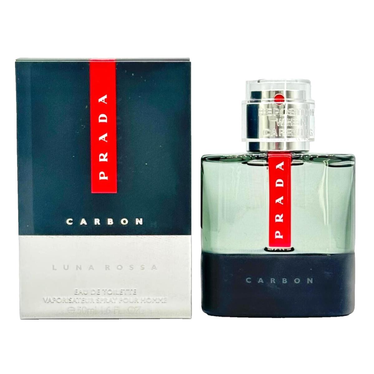 Prada Luna Rossa Carbon For Men 1.6 oz Eau de Toilette Spray