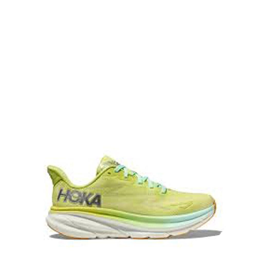 Hoka 1127896-CGSO Clifton 9 Citrus Glow/sunlit Ocean Women Shoe Medium