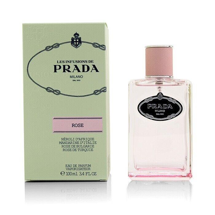 Prada Les Infusions De Rose 3.4 Oz. 100ml Eau de Parfum Spray Women